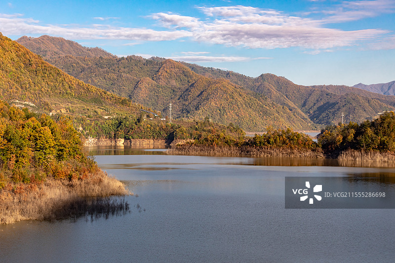 陕西省佛坪县风光图片素材