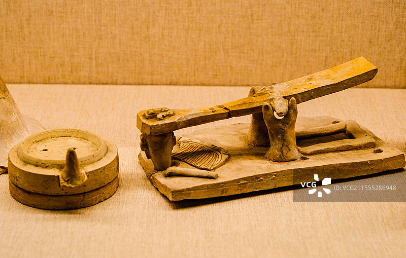 中国河南博物馆院馆藏文物精品，河南出土文物，河南隋唐时代文物，图片素材