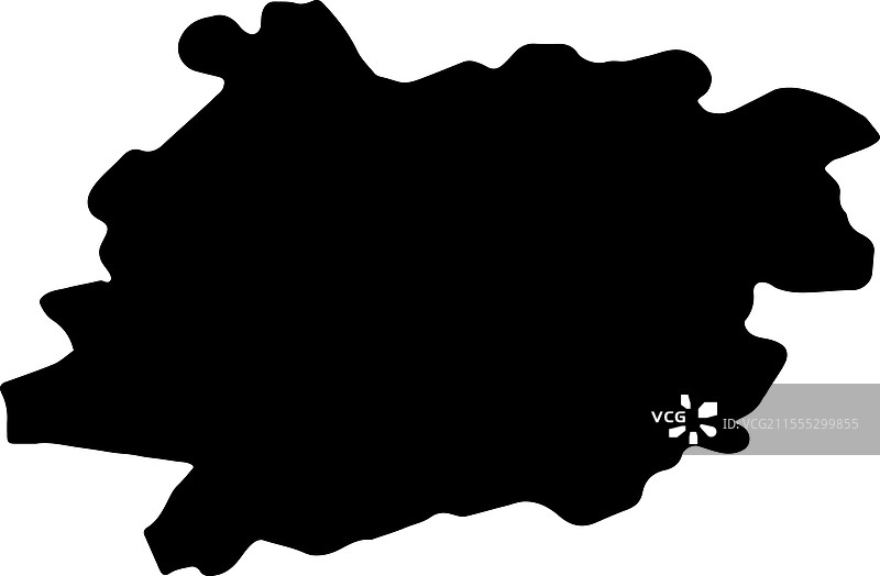 法国洛特-加龙省轮廓地图图片素材