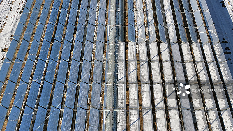 新疆哈密光热储能电站图片素材