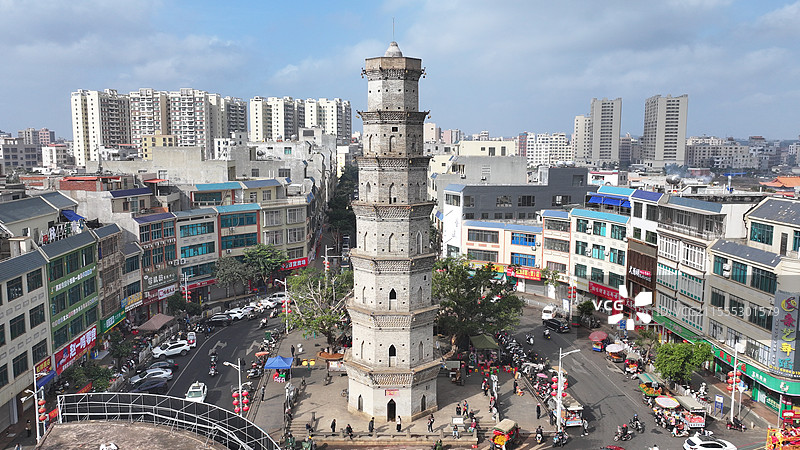 广东省徐闻登云塔图片素材