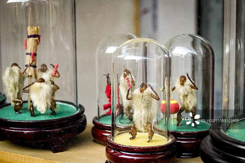 毛猴儿：老北京民间手工艺品，平民百姓的玩意儿图片素材