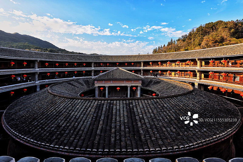 楼里楼外—华安二宜楼图片素材