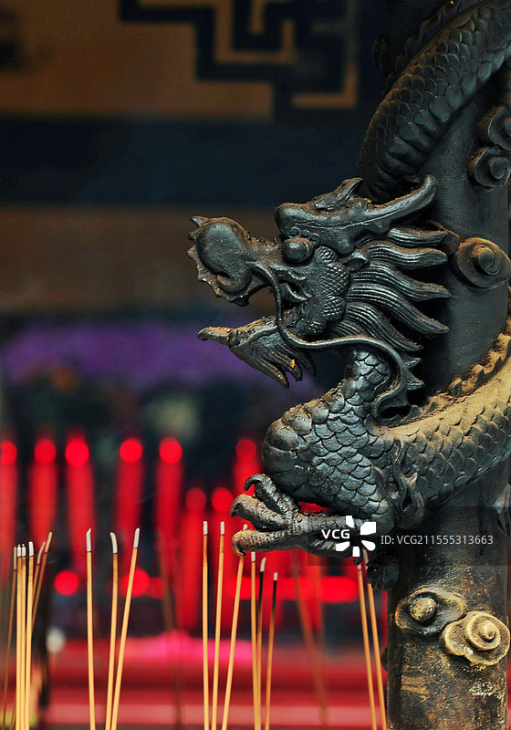 寺庙香炉图片素材