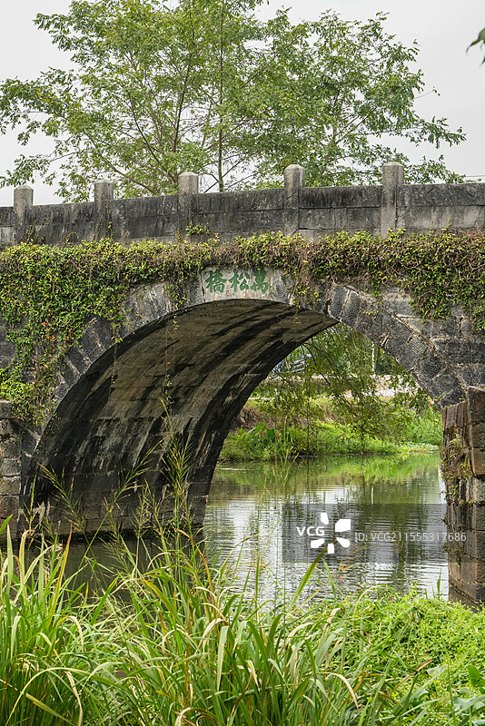 黟县南屏村风光图片素材