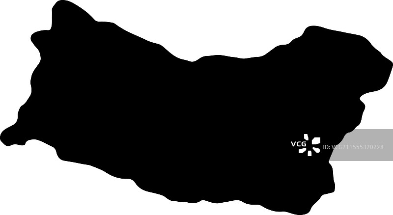 乌拉圭萨尔托轮廓地图图片素材