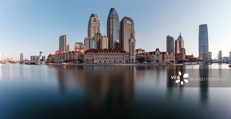 津湾广场全景图图片素材