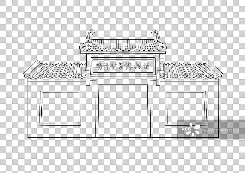 聊城明清圣旨博物馆图片素材