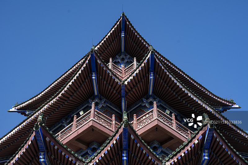 开封中国式古建筑图片素材