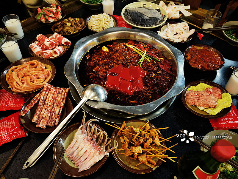 吃火锅图片素材