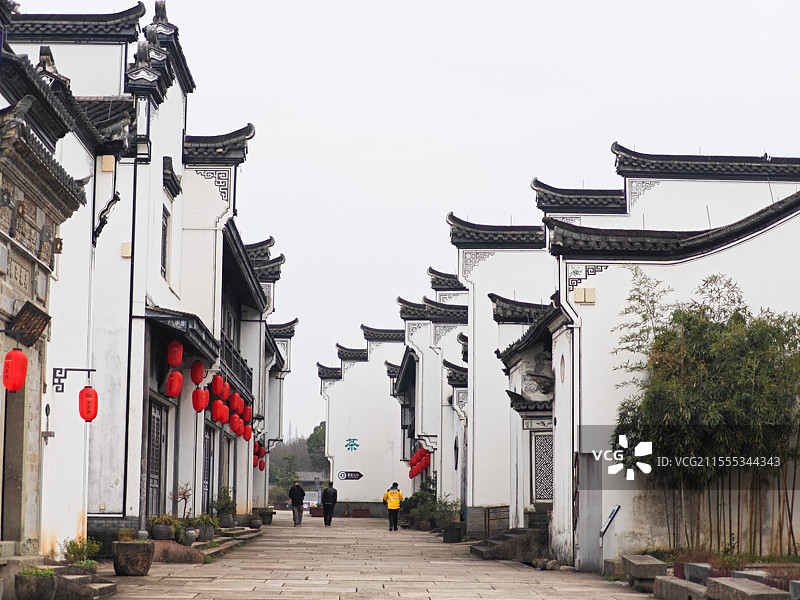 衢州龙游鸡鸣山民居苑图片素材