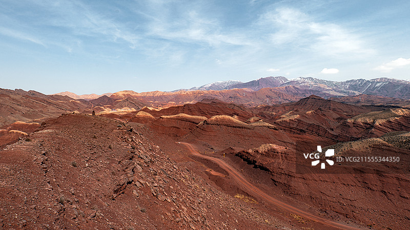 苏木沟大峡谷户外广阔荒漠图片素材
