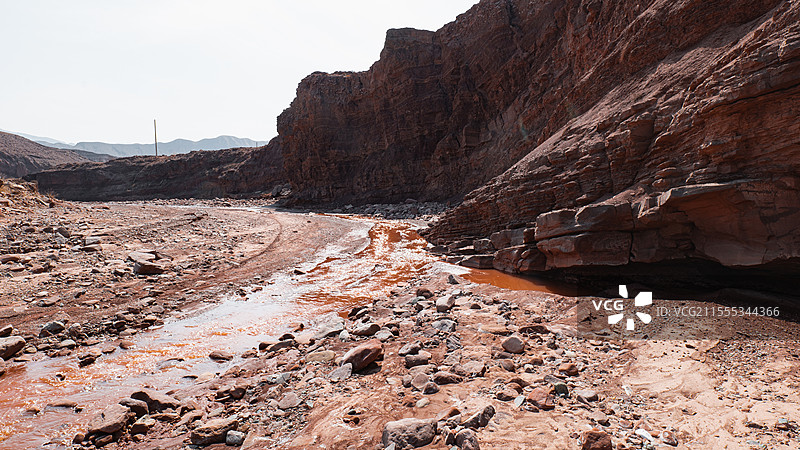苏木沟大峡谷户外广阔荒漠图片素材