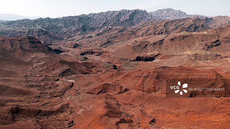 苏木沟大峡谷户外广阔荒漠图片素材