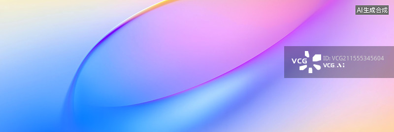 【AI数字艺术】柔和的渐变色抽象背景图片素材