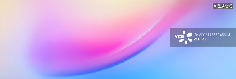 【AI数字艺术】柔和的渐变色抽象背景图片素材