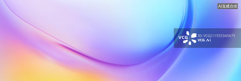 【AI数字艺术】柔和的渐变色抽象背景图片素材