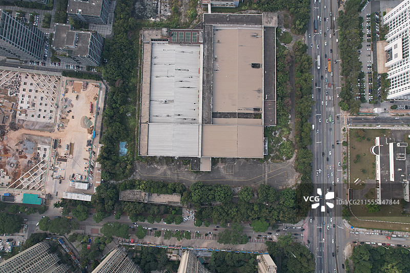 中国广东省东莞市，诺基亚总部，手机大厂荒废之美！图片素材