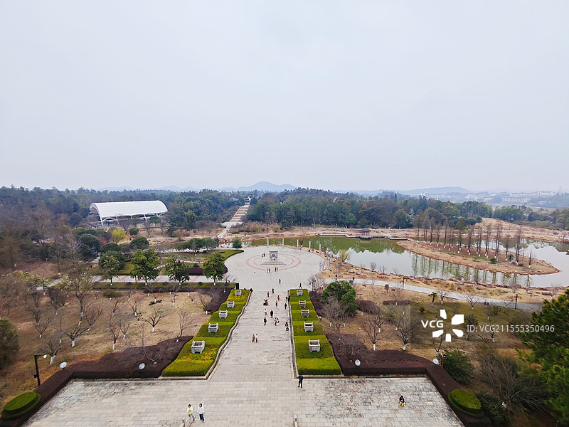 湖南长沙宁乡花明楼花明园图片素材