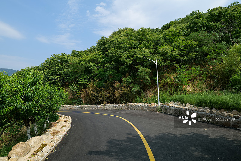 山东济南环龙山·环联小镇风景图片素材