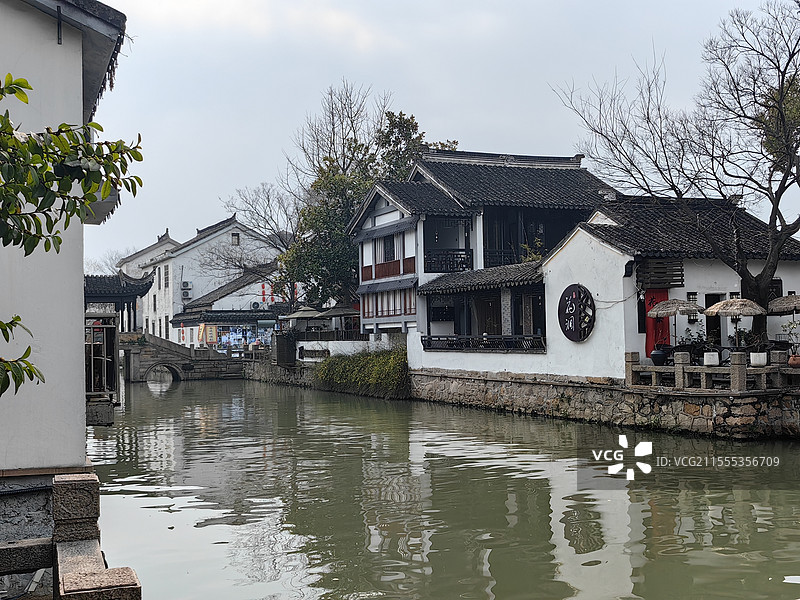 江南木渎古镇春日随拍图片素材