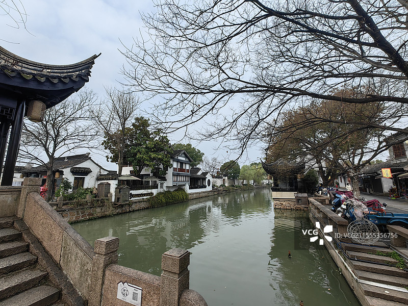 江南木渎古镇春日随拍图片素材