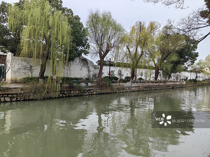 江南木渎古镇春日随拍图片素材