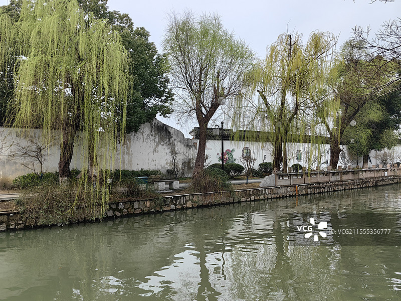 江南木渎古镇春日随拍图片素材