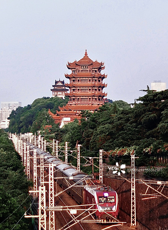 武汉黄鹤楼图片素材