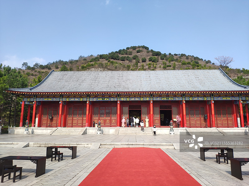 横店圆明新园夏苑-宫殿建筑景观图片素材
