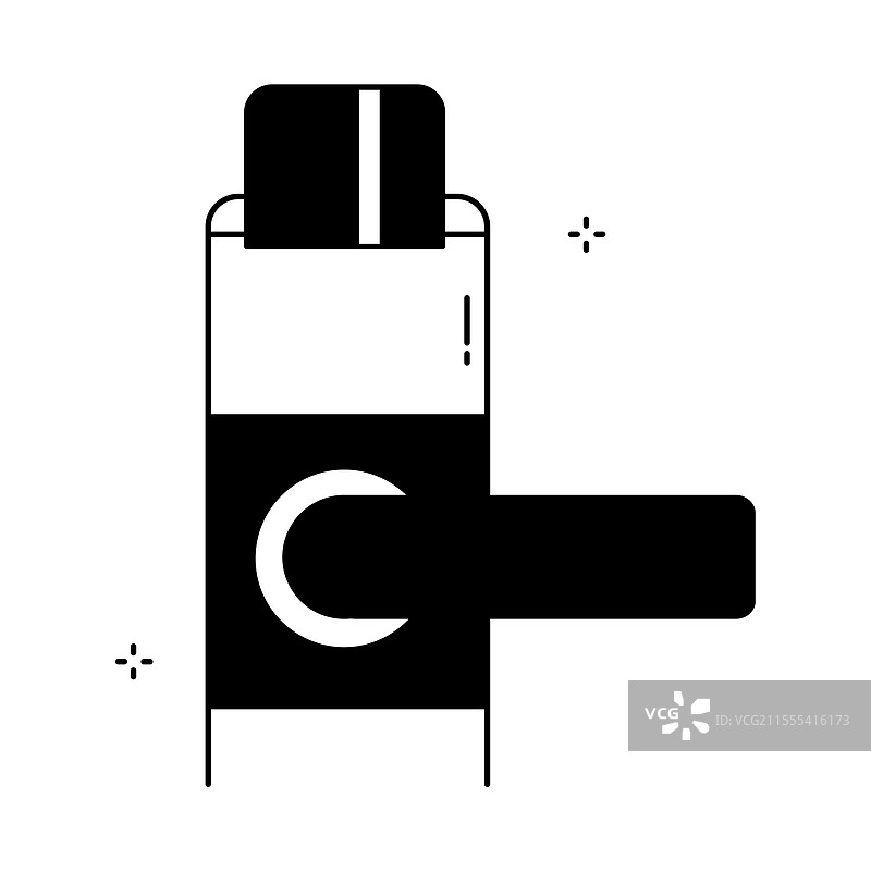 卡锁安全图标设计图片素材