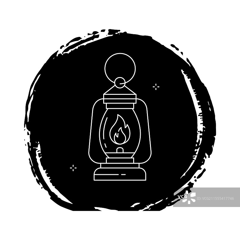 可充电露营灯图标设计图片素材