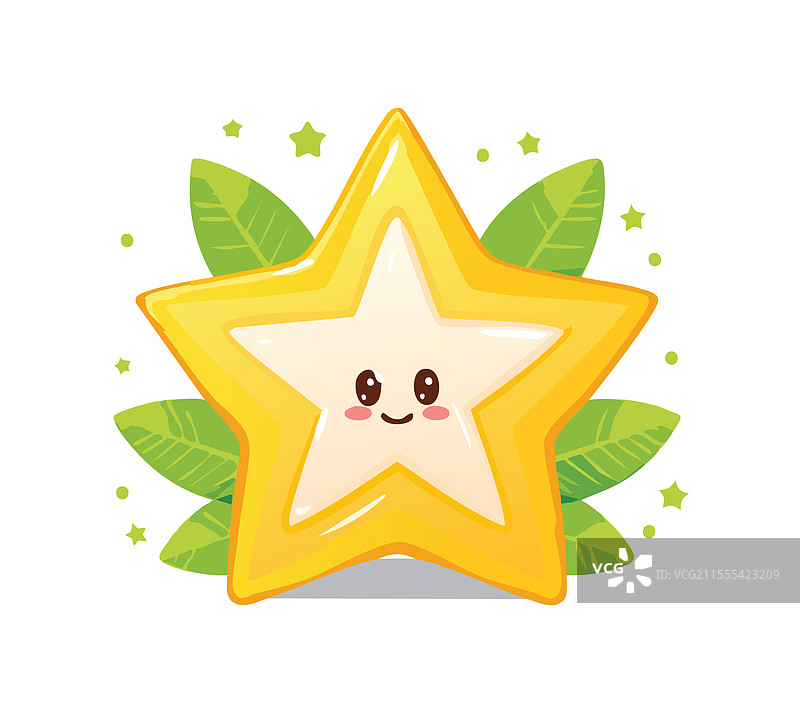 可爱的杨桃图片素材