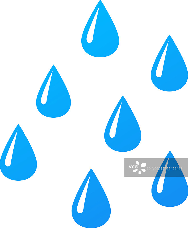 简单的水滴图片素材