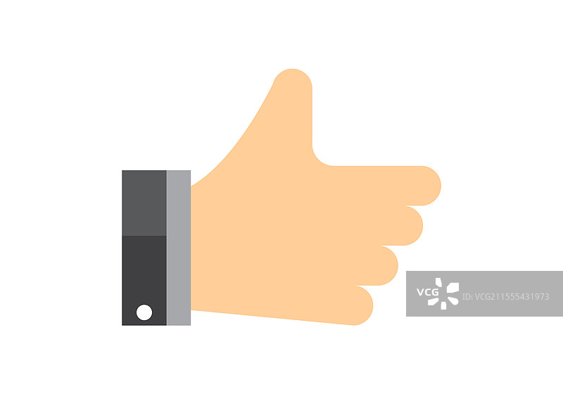 现代的点赞符号艺术用于用户界面图片素材