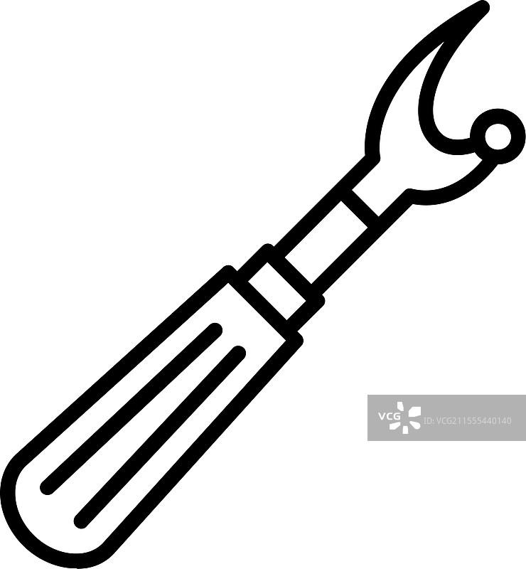 撕裂者线条图标设计图片素材