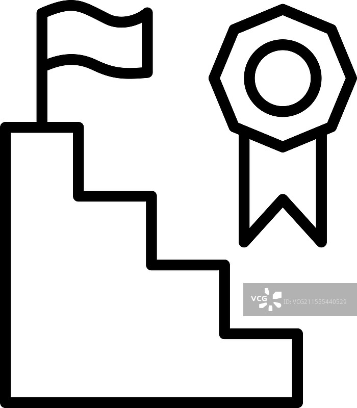 成就线条图标设计图片素材