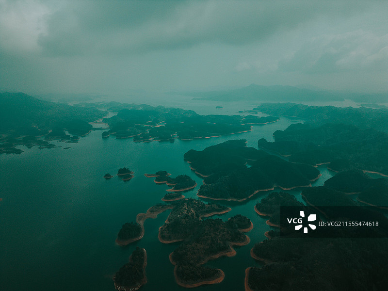 龙川湾航拍图片素材