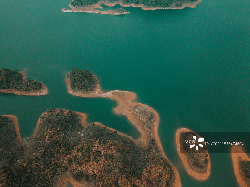 龙川湾航拍图片素材