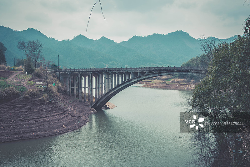 龙川湾入口小景图片素材
