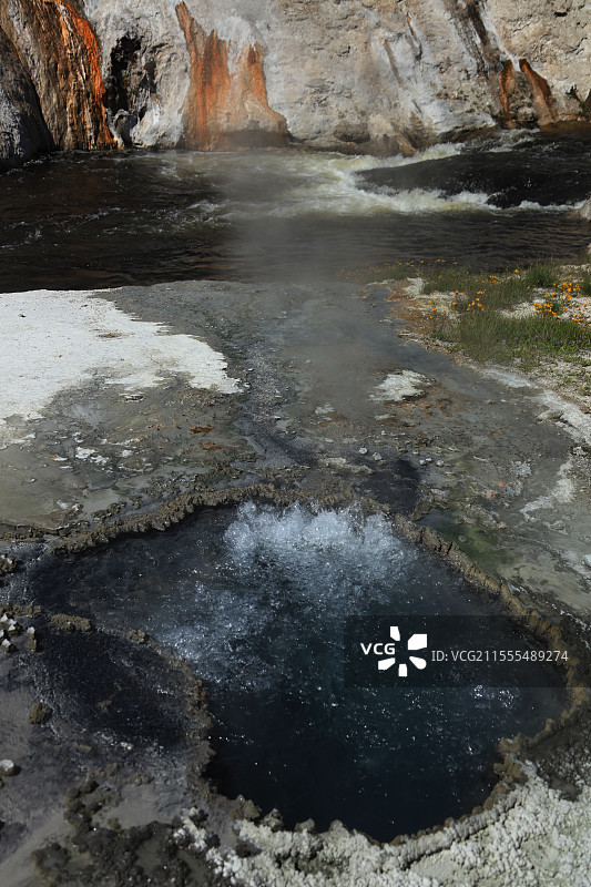 美国黄石国家地质公园风光图片素材