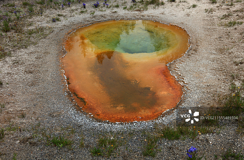 美国黄石国家地质公园风光图片素材