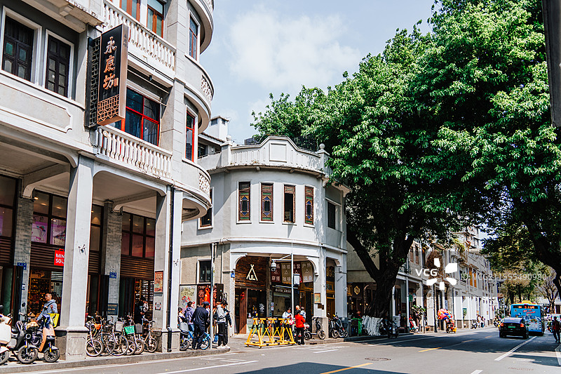 广州恩宁路历史文化街区图片素材