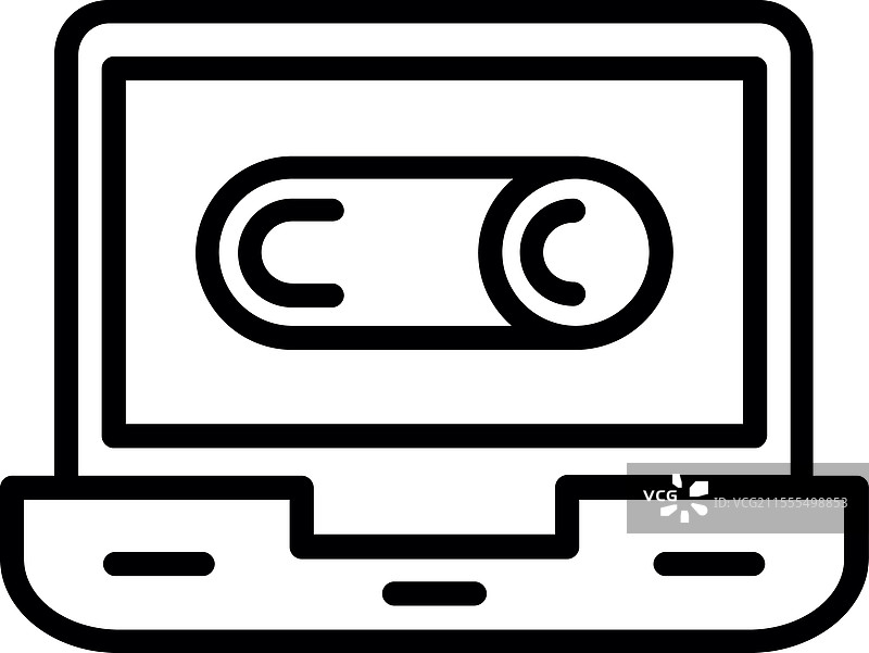 开关线条图标设计图片素材