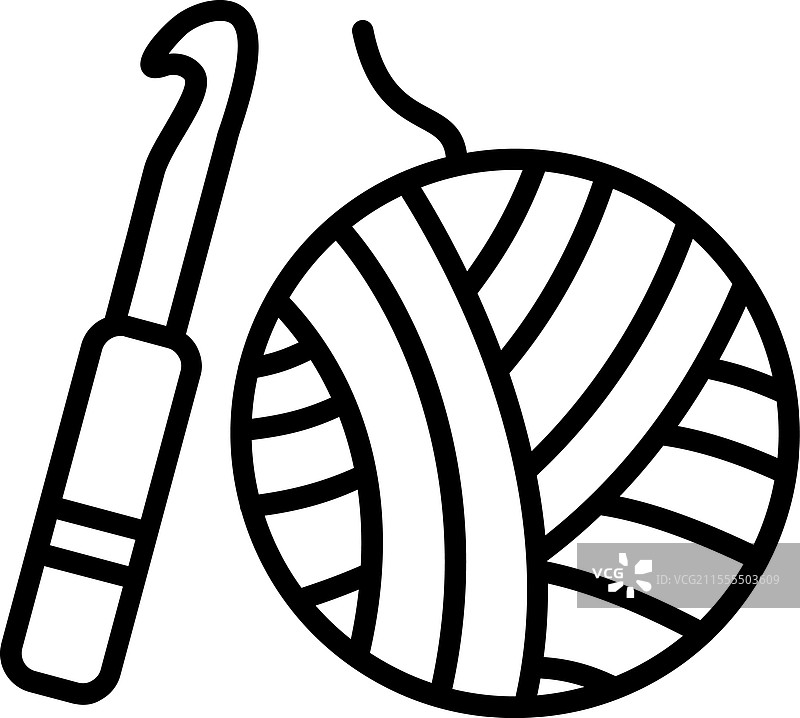 编织线条图标设计图片素材