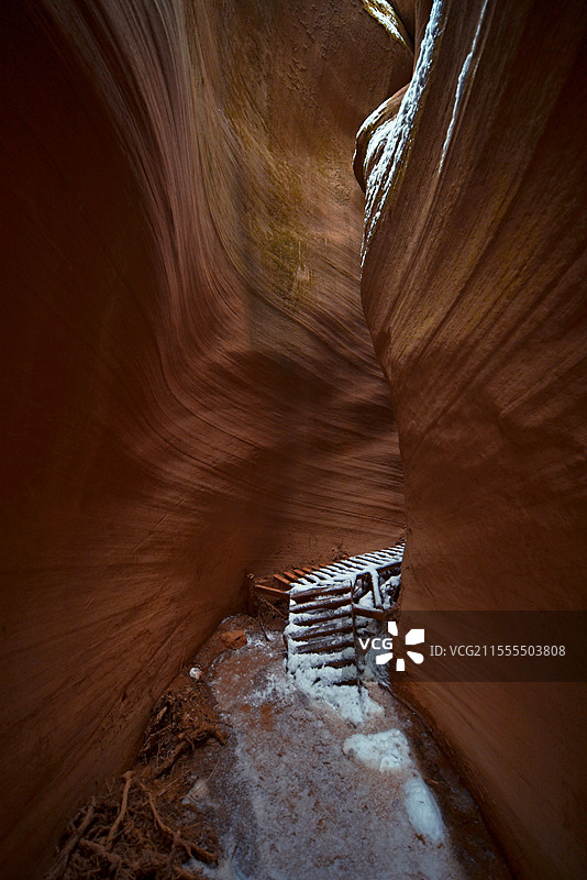 亚洲第一雕岩谷-志丹猫巷峡谷图片素材