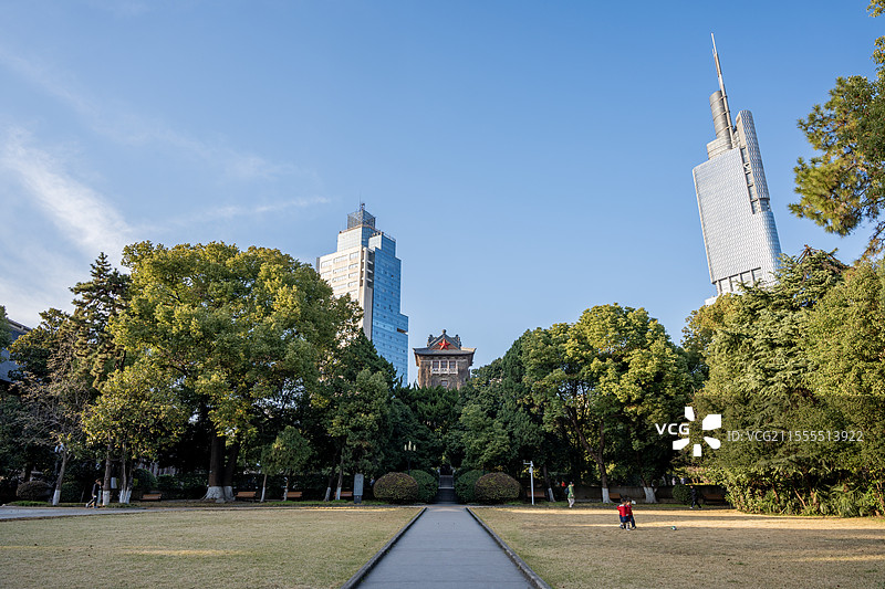 南京大学鼓楼校区图片素材