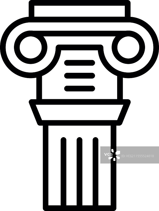 柱状线条图标设计图片素材