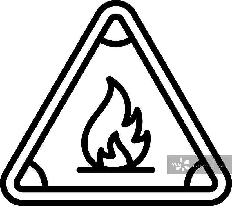 火象星座线条图标设计图片素材