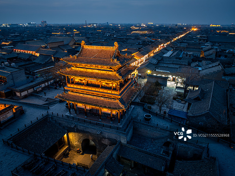 平遥迎薰门图片素材